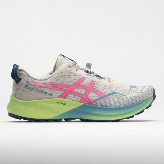 ASICS Fuji Lite 4 Women's  Birch/Hot Pink